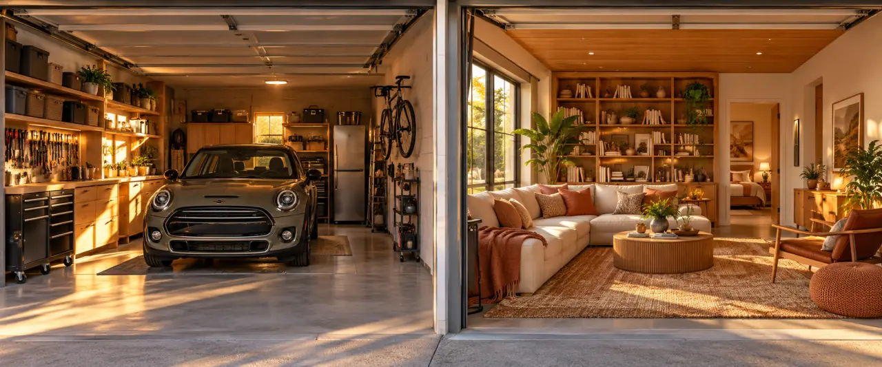 Rénovation de garage : garder le stationnement ou gagner une pièce habitable ?